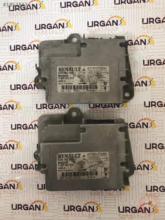 0285001510 8200563368 RENAULT CLİO AİRBAG BEYNİ BOSCH