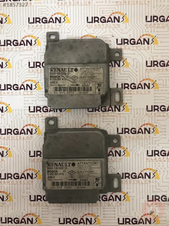 0285001415 8200136038 RENAULT CLİO AİRBAG BEYNİ BOSCH