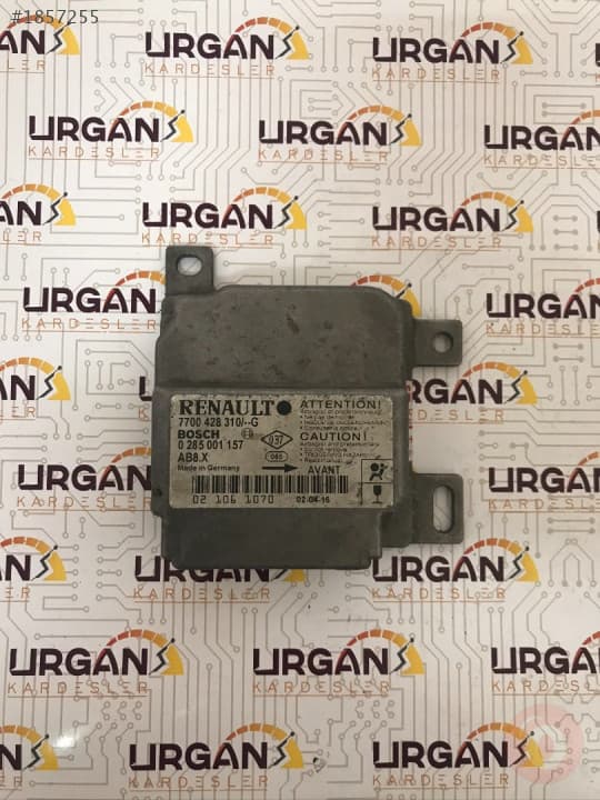 0285001157 7700428310 RENAULT CLİO AİRBAG BEYNİ BOSCH