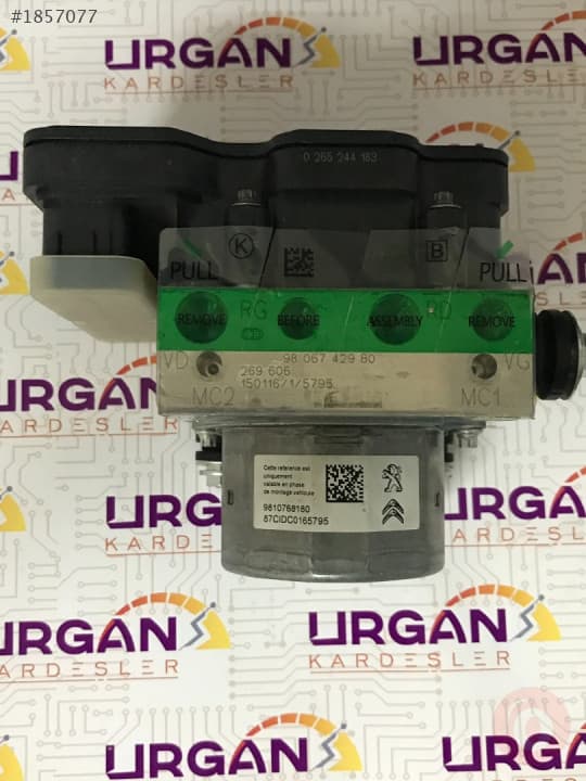 0265956083 2265106481 PEUGEOT 308 BOSCH ABS