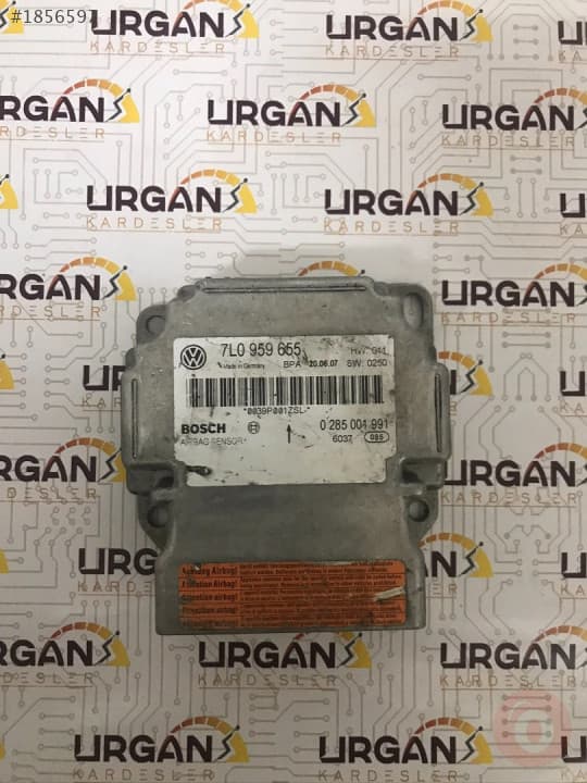 7L0959655 V.W TOUAREG AİRBAG BEYNİ BOSCH