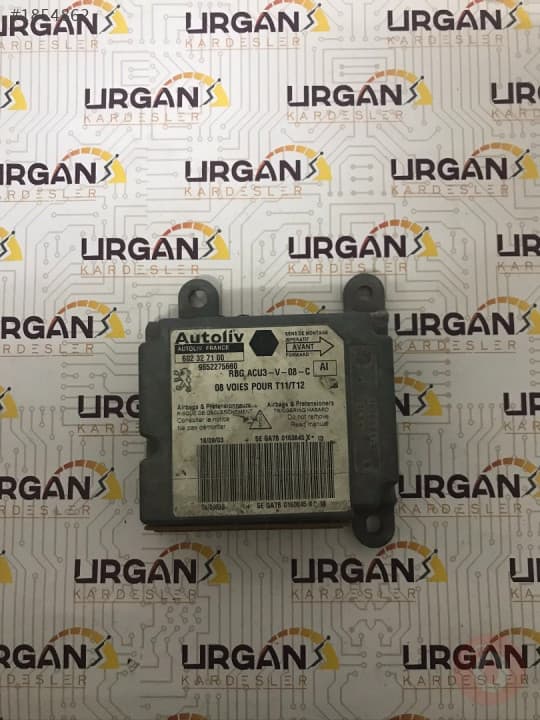 9652275680 602327100 PEUGEOT 206 AİRBAG BEYNİ AUTOLIV