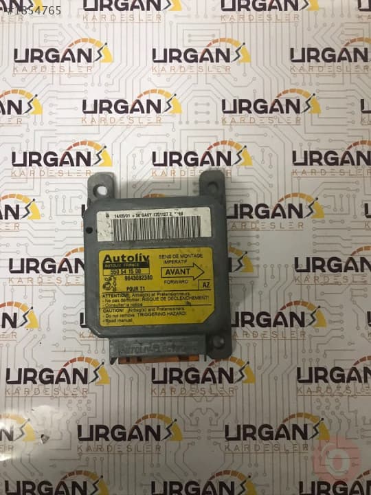 9643082380 550541500 PEUGEOT 206 AİRBAG BEYNİ AUTOLIV