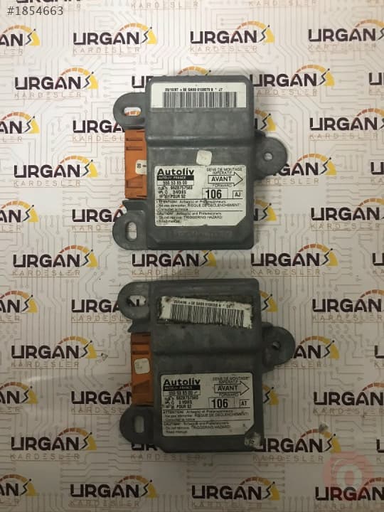 9628757580 550538500 PEUGEOT 106 AİRBAG BEYNİ AUTOLIV