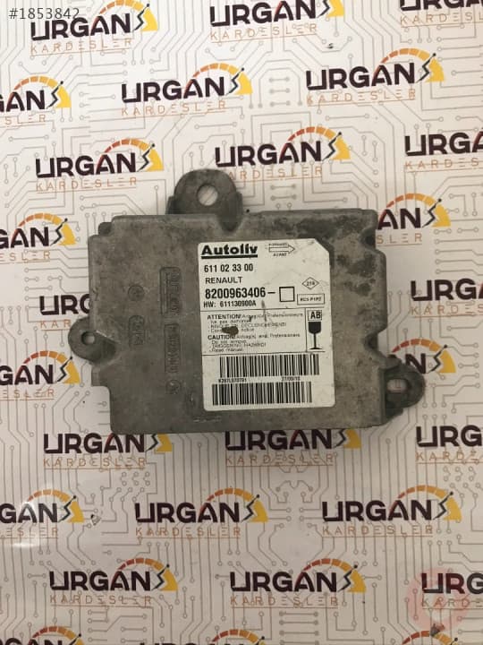 8200963406 611023300 RENAULT CLİO AİRBAG BEYNİ AUTOLIV