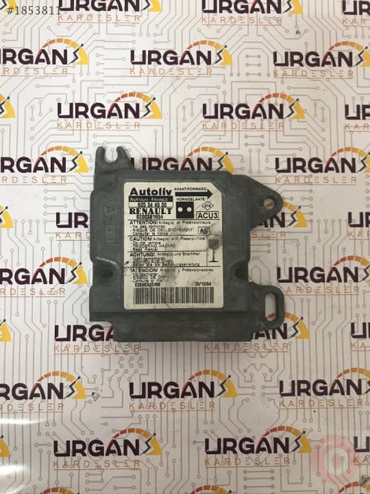 8200381654 605044900 RENAULT KANGOO AİRBAG BEYNİ AUTOLIV