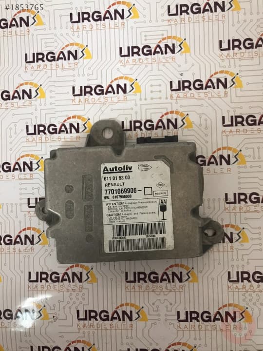 7701069906 611015300 RENAULT MEGANE AİRBAG BEYNİ AUTOLIV