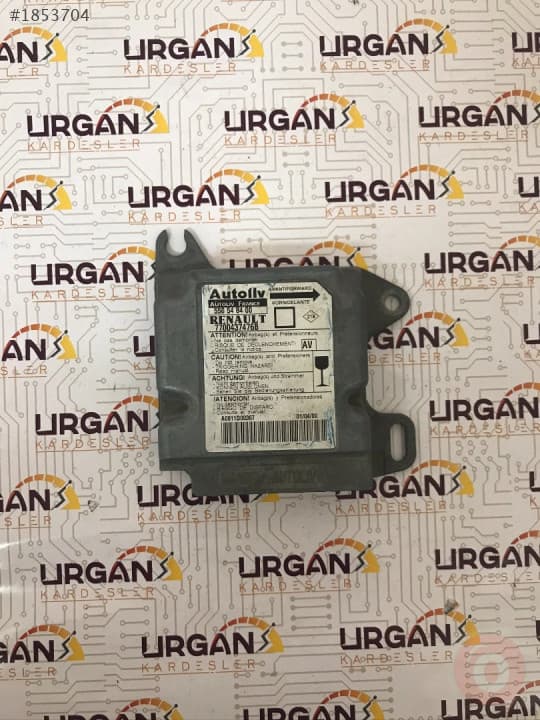 7700437476B 550548400-RENAULT MEGANE AİRBAG BEYNİ AUTOLIV