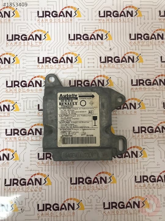 7700433757 550653900 RENAULT TWİNGO AİRBAG BEYNİ AUTOLIV