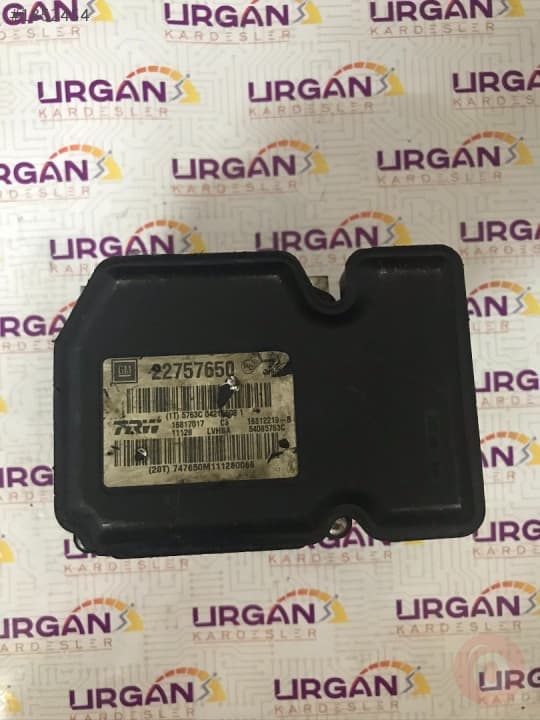 16817017 22757650 OPEL İNSİGNİA ABS BEYNI TRW