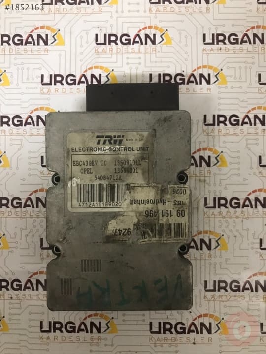 09191496 54084712A EBC430 OPEL VECTRA B ABS TRW BEYNİ