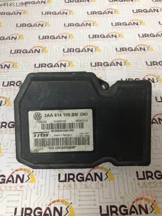 3AA614109BM 54086619B 18808701-A V.W PASSAT ABS BEYNİ