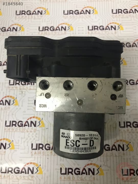 58920-1E314 5WY7F12B HYUNDAİ ACCENT ABS BEYNİ MANDO
