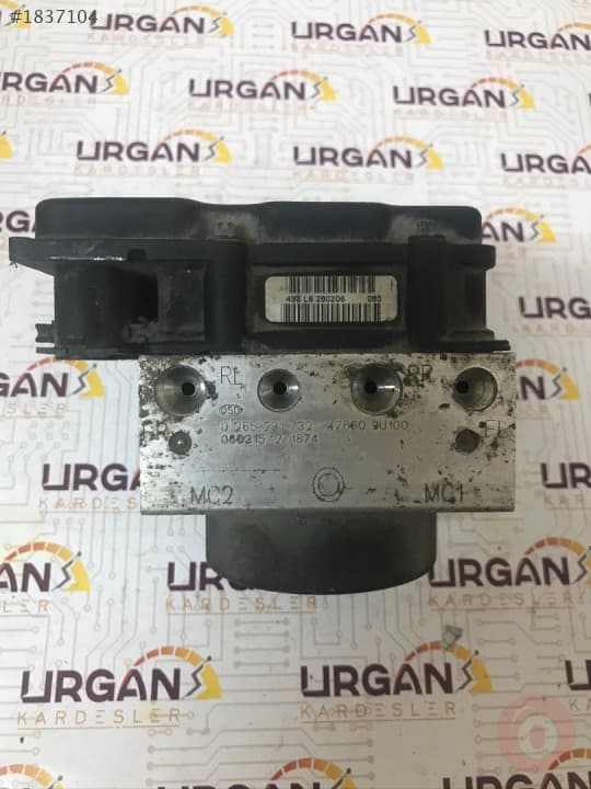 0265800518 0265231732 47660-9U100  NİSSAN NOTE  BOSCH ABS