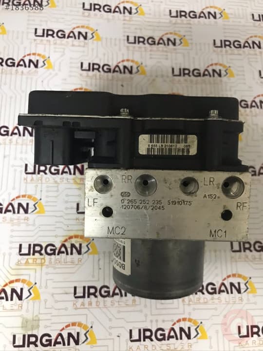 0265252235 51910175  Fiat Punto  BOSCH  ABS BEYNİ