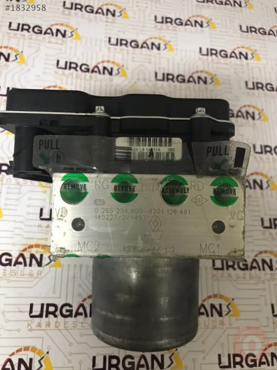 0265234800 8201128481 RENAULT CLİO BOSCH  ABS BEYNİ