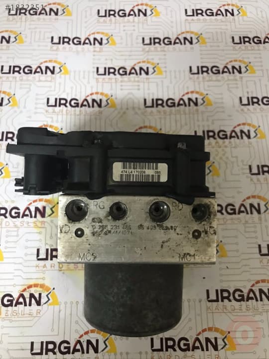 0265231486 9649988280  Peugeot 307 BOSCH ABS BEYNI