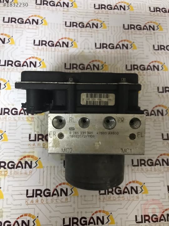 0265231341 47660 AX600  NİSSAN MİCRA BOSCH ABS BEYNI