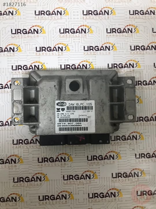 9654596080 IAW6LPC.105 PEUGEOT 207 MOTOR BEYNİ
