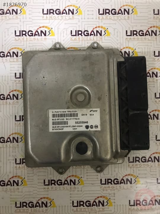 55255946 MJD8F3.GG  FİAT PUNTO MOTOR BEYNI ECU MAGNET MARELL