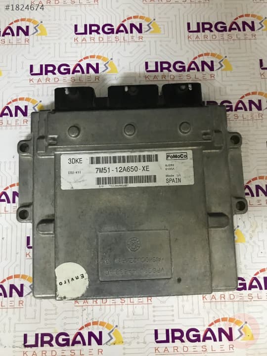 7M51-12A650-XE ESU411 8J2620185A FORD FOCUS MOTOR BEYNİ