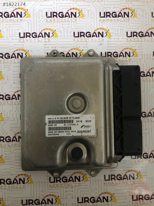 52045261 8GSW.EM  FIAT 500 MOTOR BEYNI MAGNETİ MARELLİ ECU