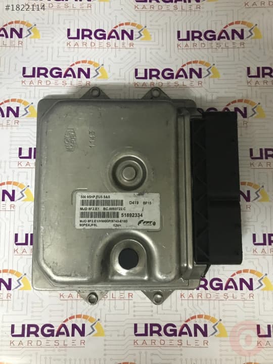 51892334 MJD8F2.E1 FİAT 500 MOTOR BEYNİ  MAGNETI MARELLI ECU