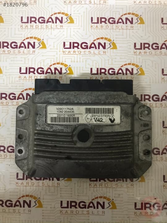 V29011752A 237100740R V42 DACİA DUSTER MOTOR BEYNİ ECU VALEO