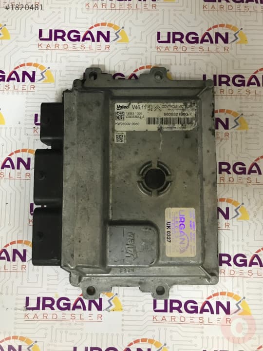 130531020 9805321980 PEUGEOT 208 MOTOR BEYNİ VALEO ECU