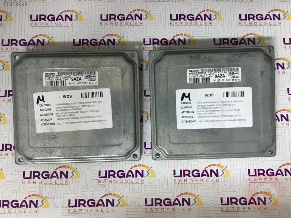 S120977110 5U71-12A650-GA SIM 210 FORD FİESTA MOTOR BEYNİ