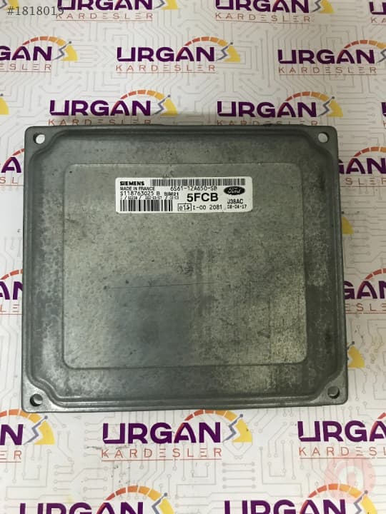 S118763025B 6S61-12A650-SB SIM21 FORD FİESTA MOTOR BEYNİ