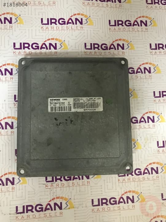 S118475102C 9645322780 SIM82 CİTROEN C3 MOTOR BEYNİ