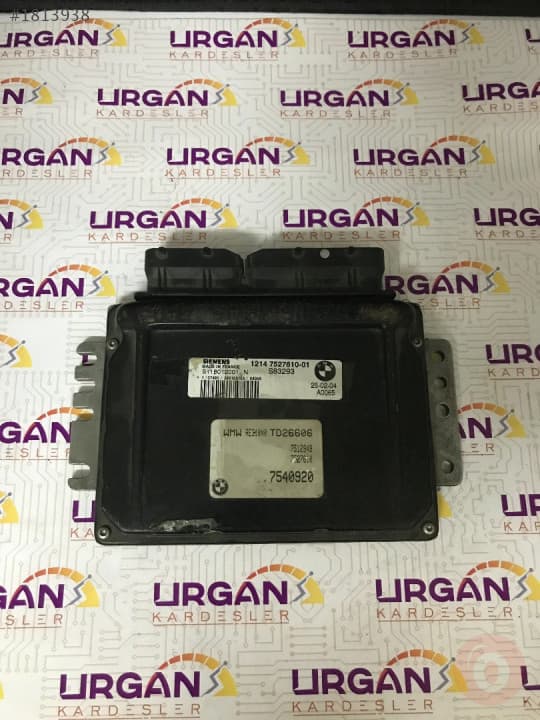 7527610-01 S118012001N MİNİ COOPER MOTOR BEYNİ SIEMENS ECU