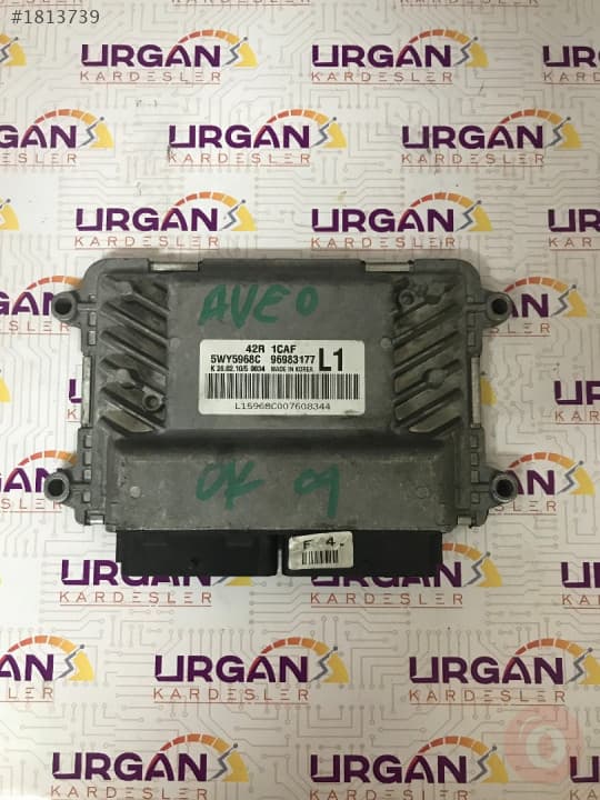 5WY5968C 96983177 L1 CHEVROLET AVEO MOTOR BEYNİ SIEMENS ECU