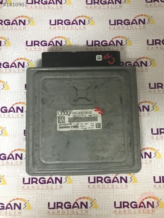 5WP45549AF 03G906018AQ AUDİ A4 MOTOR BEYNİ SIEMENS ECU