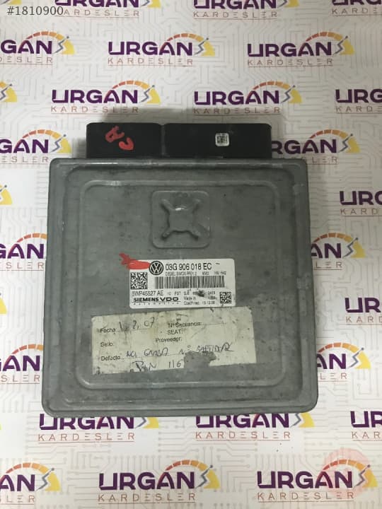 5WP45527AE 03G906018EC SEAT ALTEA MOTOR BEYNİ SIEMENS ECU