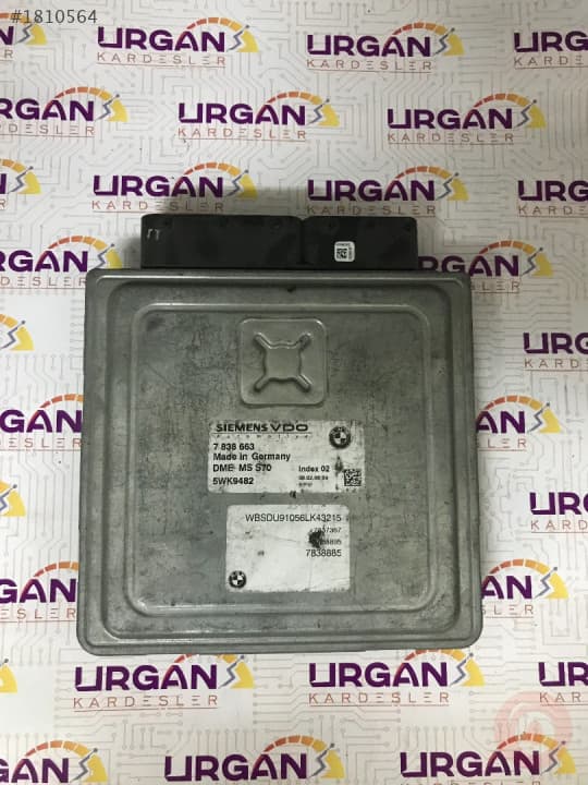 5WK9482 7838663 BMW Z4 MOTOR BEYNİ SIEMENS ECU