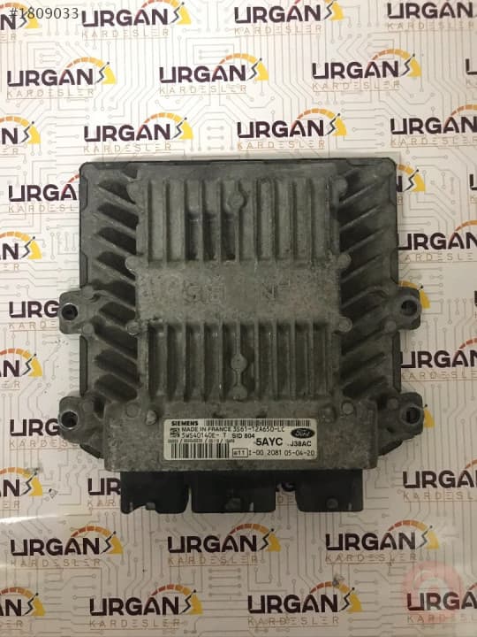 3S61-12A650-LC 5WS40140E-T SID804 FORD FİESTA MOTOR BEYNİ