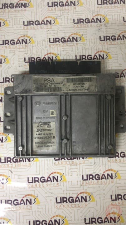 9656972580 965595948 PEUGEOT 206 MOTOR BEYNİ ECU SAGEM