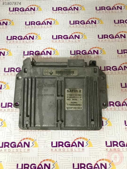 21652511-7 7700112764 7700868294 RENAULT TWİNGO MOTOR BEYNİ