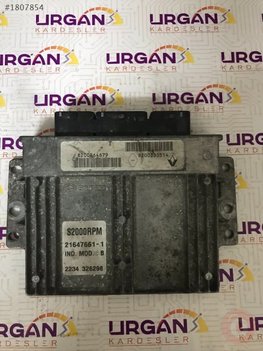 21647661-1 8200230514 RENAULT LAGUNA MOTOR BEYNİ SAGEM ECU