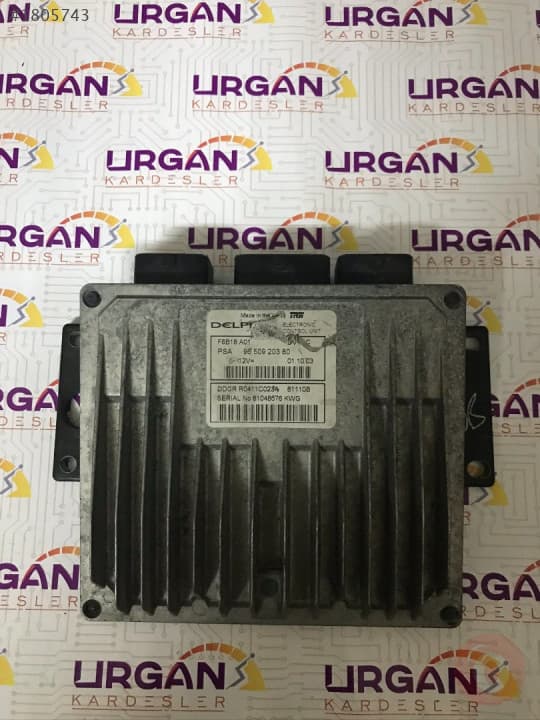 9650920380 DDCR CİTROEN C3 MOTOR BEYNİ DELPHI ECU