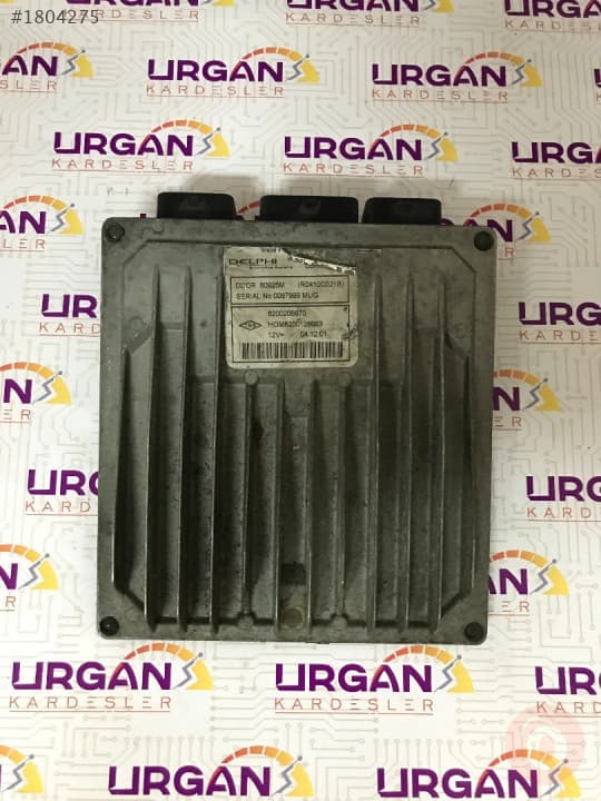 8200206670 HOM8200129063 DDCR  RENAULT CLİO MOTOR BEYNİ