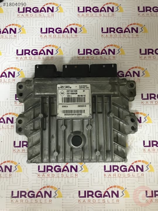 237100120R 28252915 RENAULT FLUENCE MOTOR BEYNİ DELPHI ECU