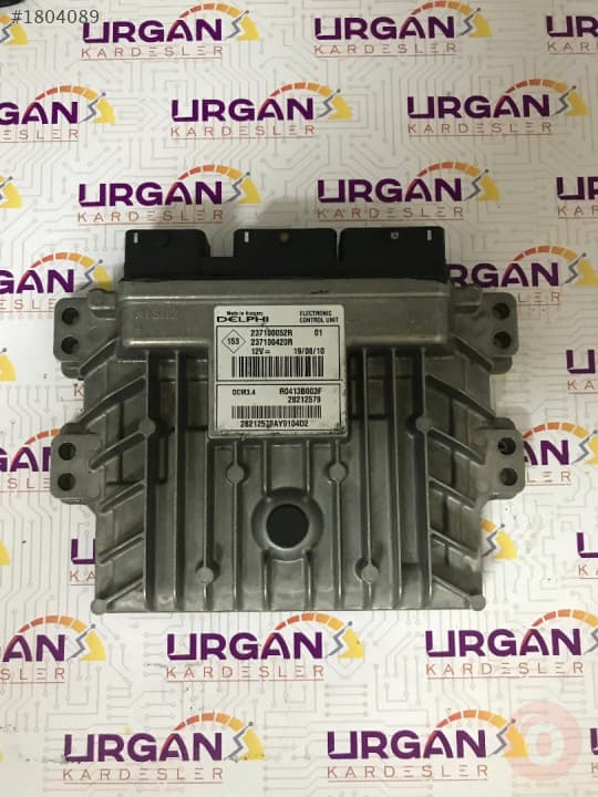 237100052R 28212579 RENAULT KANGOO MOTOR BEYNİ DELPHI ECU