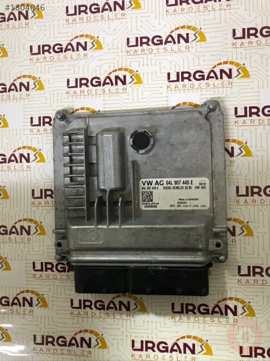 28499989 04L907445E DCM6.2V V.W GOLF MOTOR BEYNİ ECU DELPHI