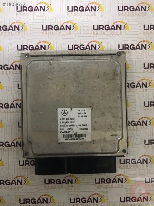 28454428 A6519009602 CRD3.60 MERCEDES CLA MOTOR BEYNİ DELPHI