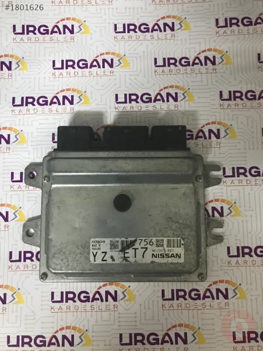 756ET7   NECOO1-881 TOYOTA HILUX MOTOR BEYNİ  HITACHI ECU
