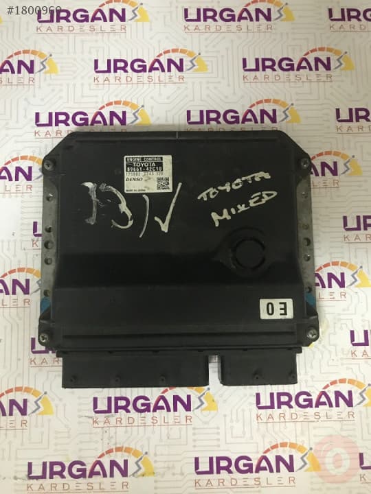 89661-7743 175800-7743 TOYOTA RAV4 MOTOR BEYNİ  DENSO ECU
