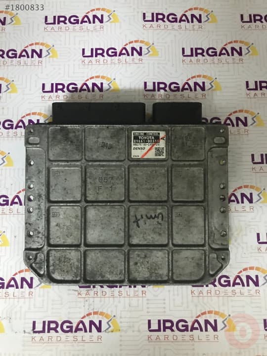 89661-0D310 MB275100-2493 TOYOTA YARIS MOTOR BEYNİ  DENSO EC